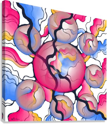 Candied Wishes Canvas Print