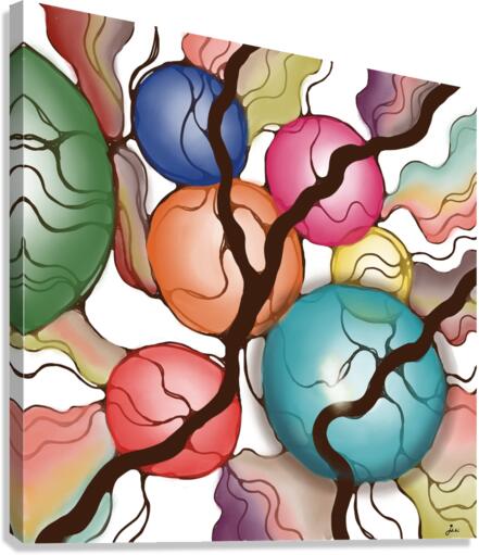 8 Ball in the Corner Pocket Canvas Print