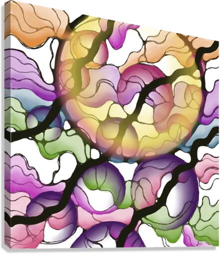 Darth Grape Canvas Print