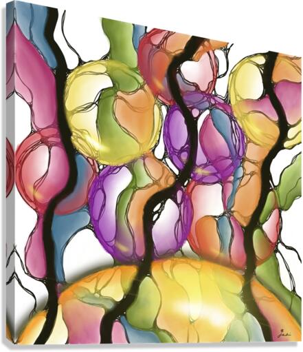 Grannys Garden Canvas Print