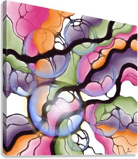 Lunar Eclipse Canvas Print