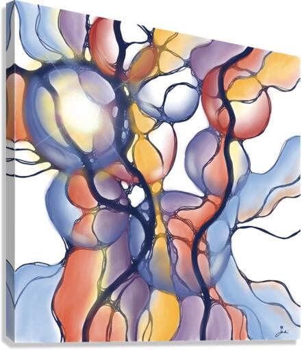 Smoke on the Water Canvas Print