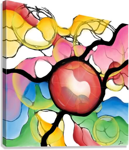 The Clown Canvas Print