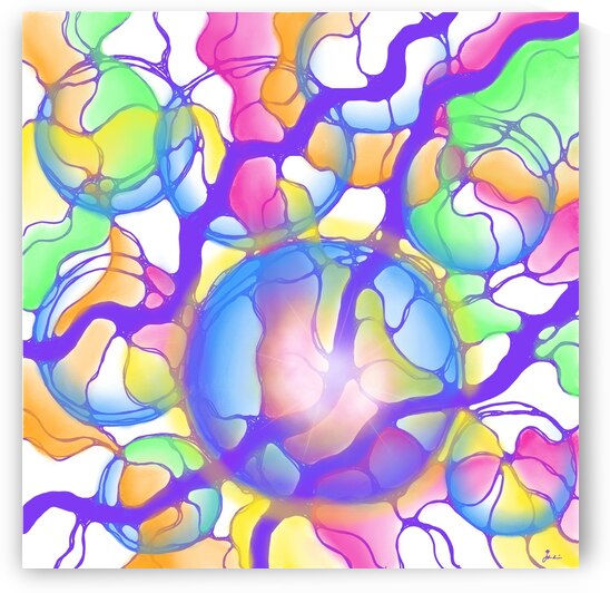 Neon Bubblegum by Julia Duran