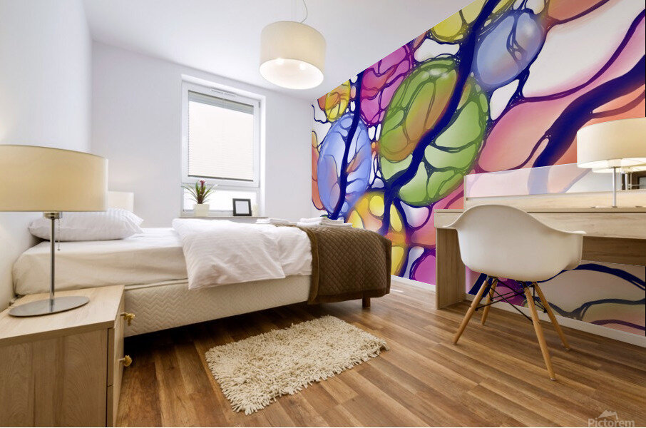 Carnival Ride Mural print