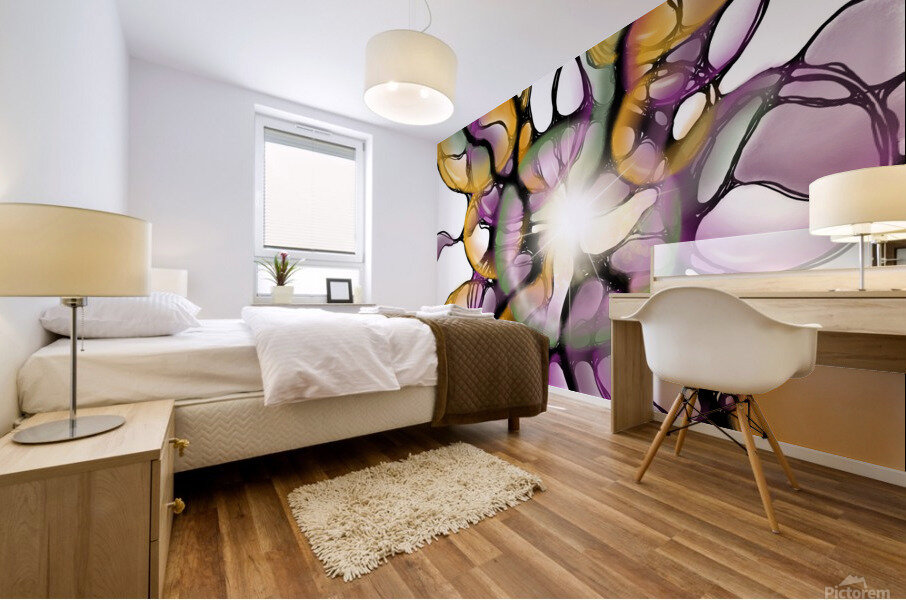 Feelin Groovy Mural print