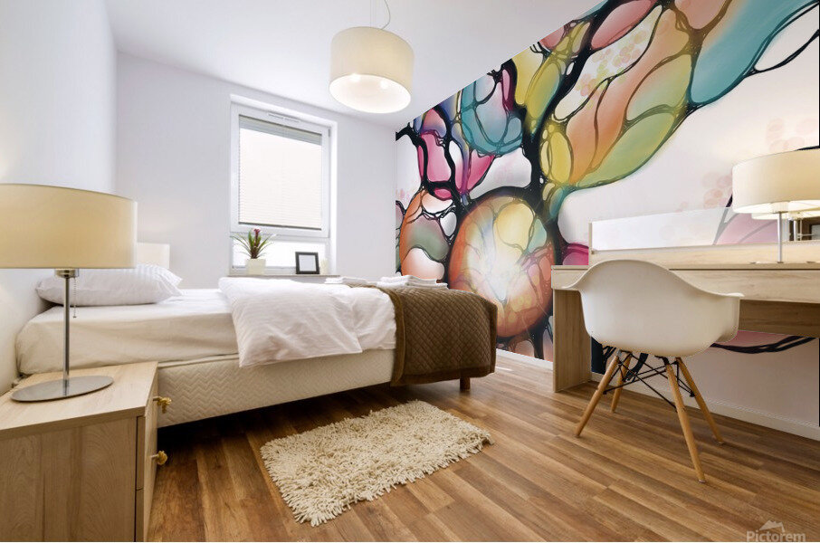 Ramble On Mural print