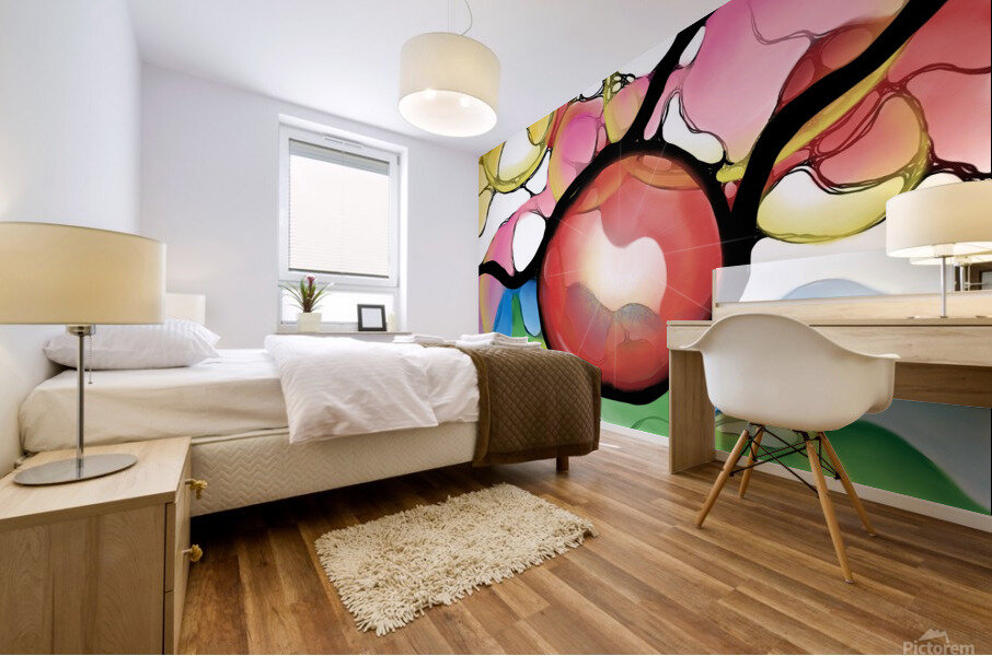 The Clown Mural print