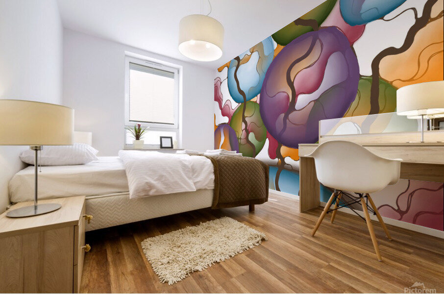 Autumn Breeze Mural print