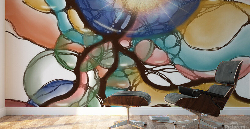 Behind Glass Wall Murals