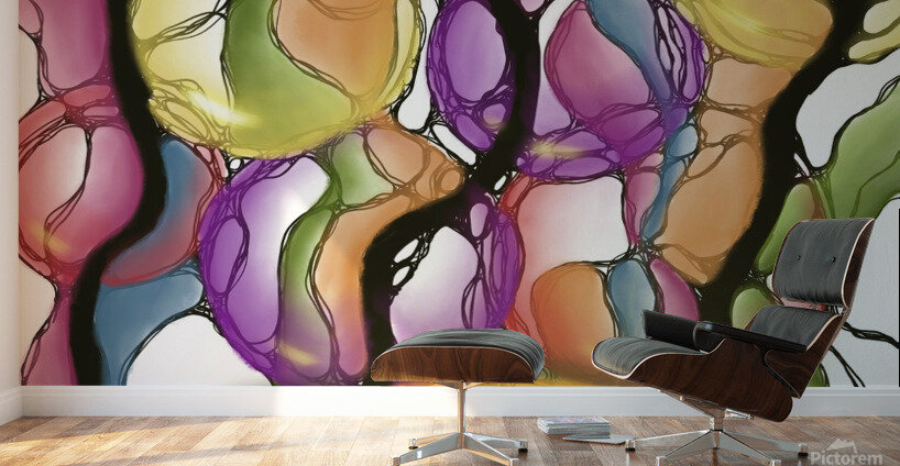 Grannys Garden Wall Murals