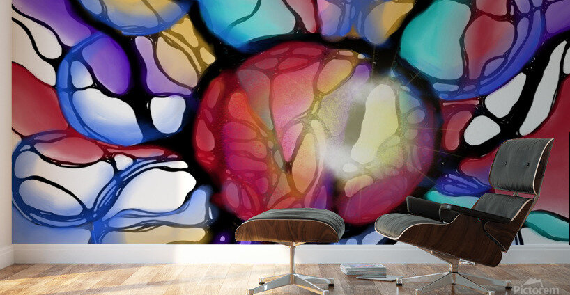 Sea Glass Wall Murals