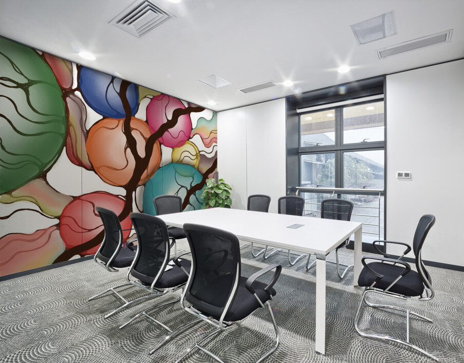 8 Ball in the Corner Pocket Wall Printing