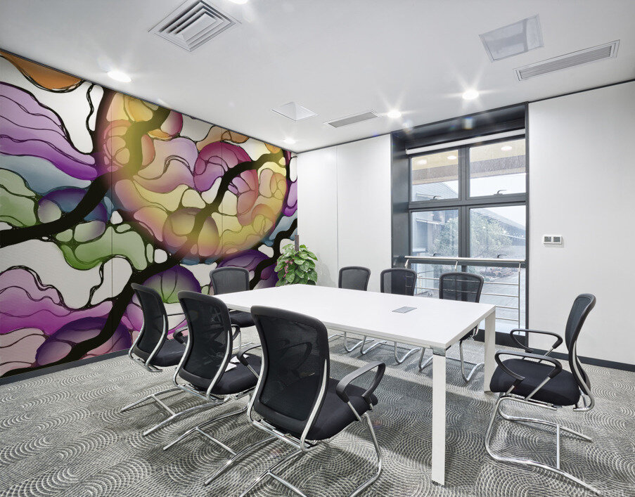 Darth Grape Wall Printing