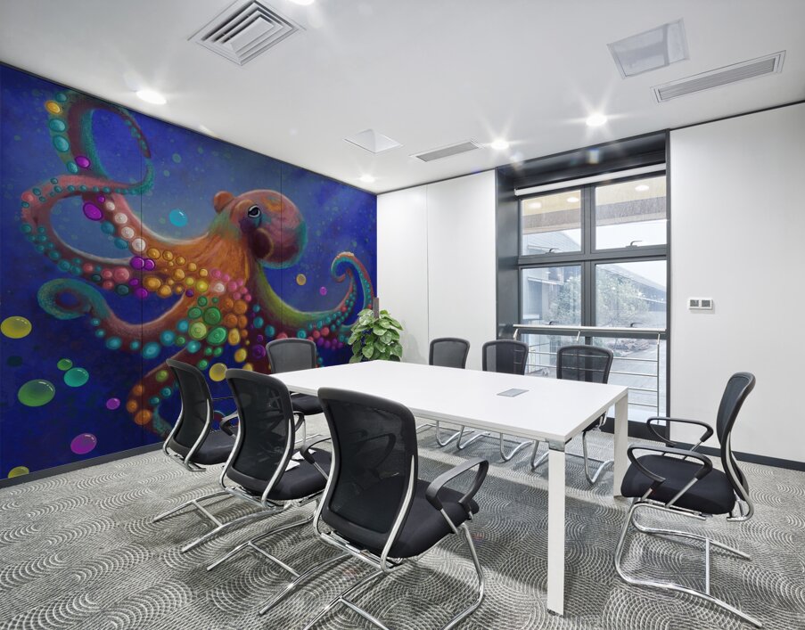 Sea Sister Wall Printing