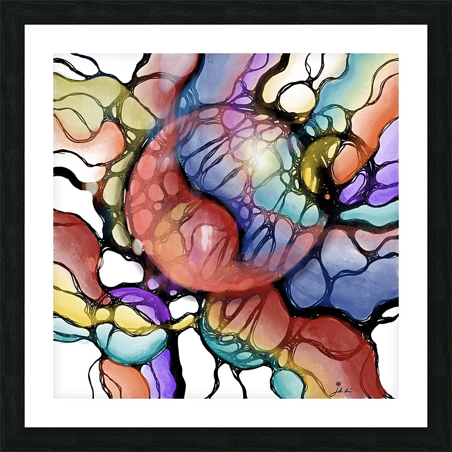 Ecstasy Picture Frame print