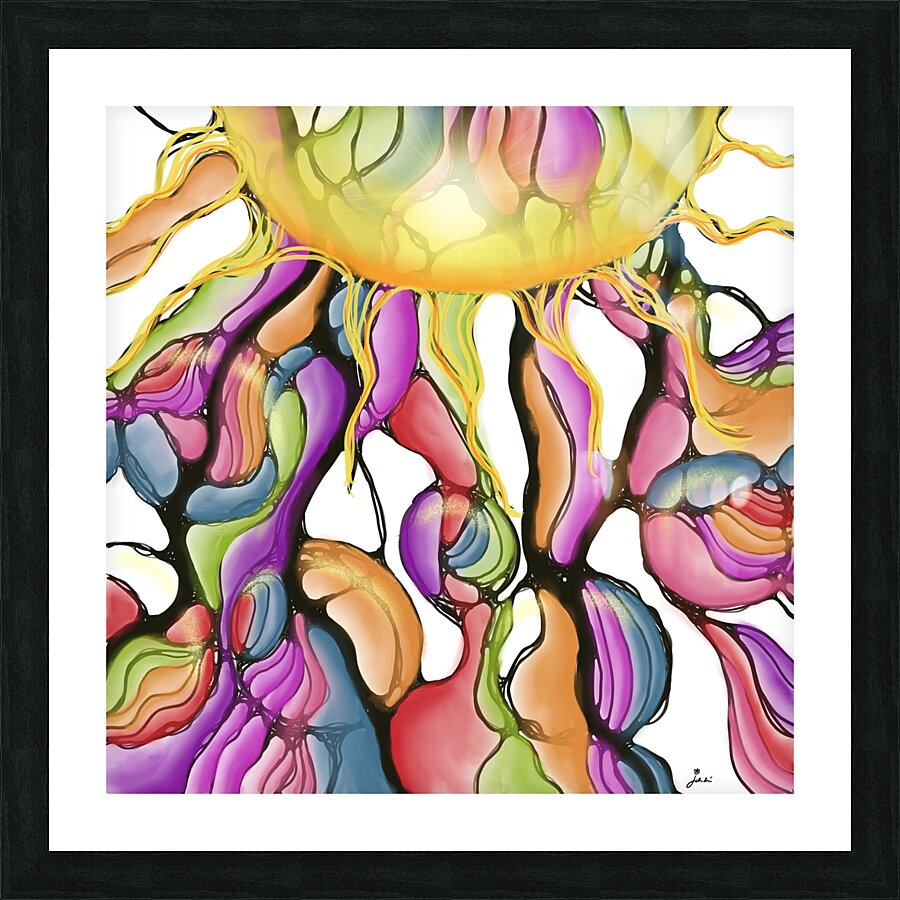 Sunshine Daydream Picture Frame print