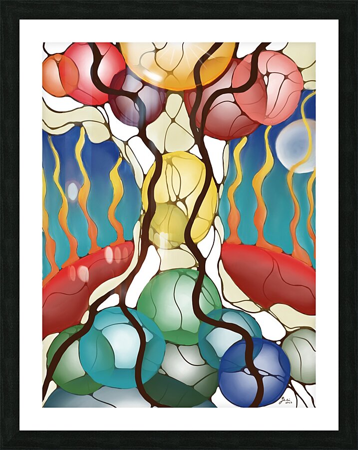 Autumnated Picture Frame print