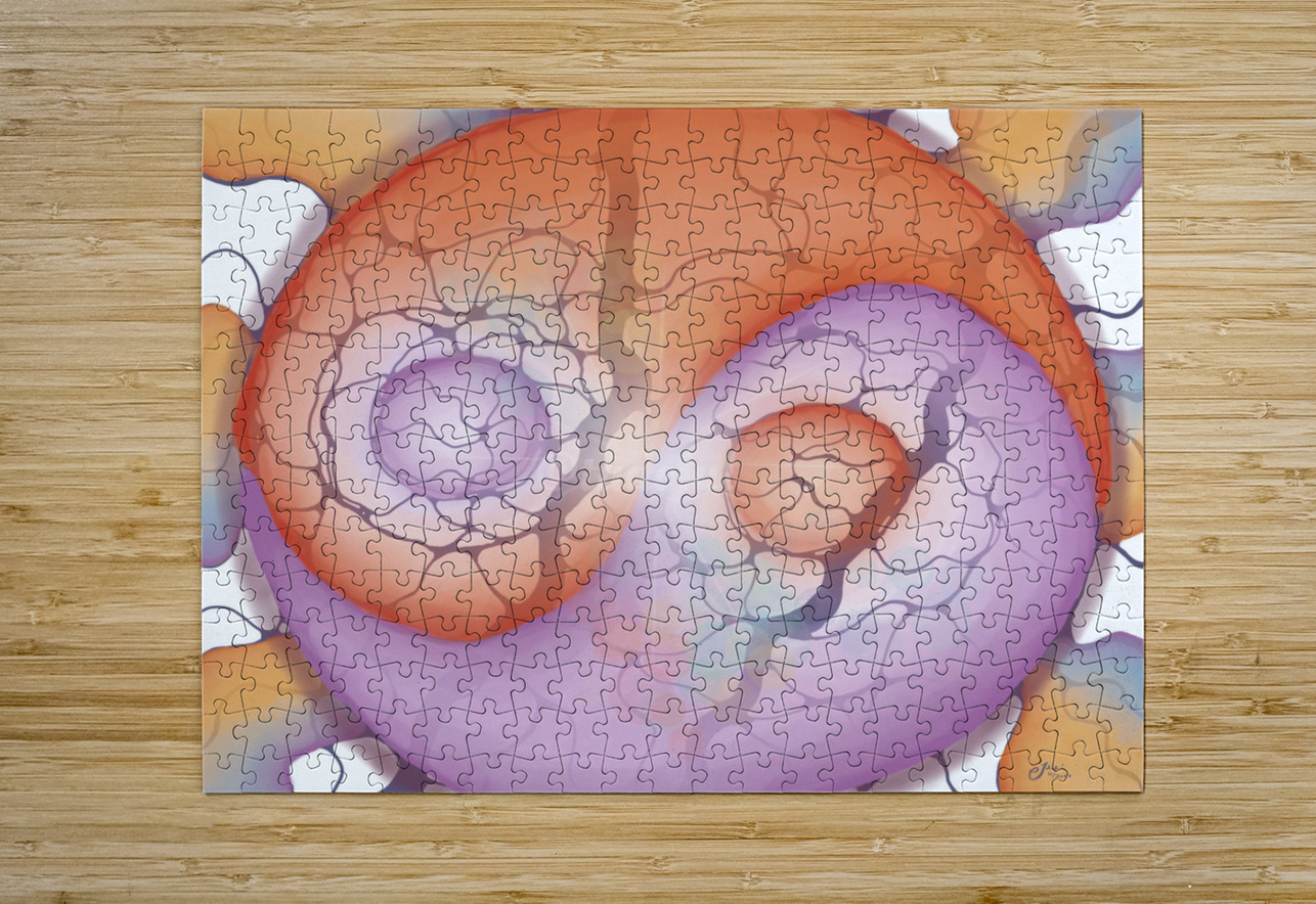 Into the Yin of Things Julia Duran Puzzle printing